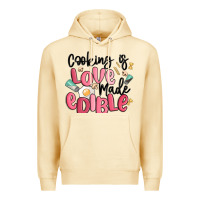 Pina Colada cooking is love made edible Premium Hoodie - MaliasSmallBusiness