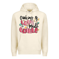 Tofu cooking is love made edible Premium Hoodie - MaliasSmallBusiness