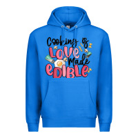 True Royal cooking is love made edible Premium Hoodie - MaliasSmallBusiness