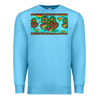 Ocean Blue western hearts autism cup Premium Sweatshirt - Artiststas
