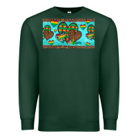 Sports Green western hearts autism cup Premium Sweatshirt - Artiststas