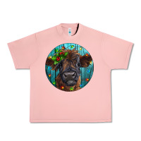 Salmon Calf Christmas Urban Heavy Tee - RanaPortraitStore