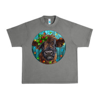 Tornado Calf Christmas Urban Heavy Tee - RanaPortraitStore