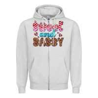 Dove Grey sweet and sassy Zipper Hoodie - HRA Design Shop