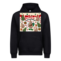 Black Boojee Christmas cake Urban Hoodie - MaliasSmallBusiness