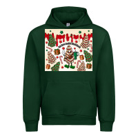 Foreset Green Boojee Christmas cake Urban Hoodie - MaliasSmallBusiness