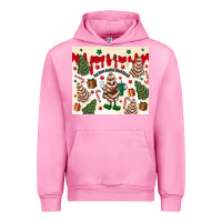 Fuchsia Pink Boojee Christmas cake Urban Hoodie - MaliasSmallBusiness