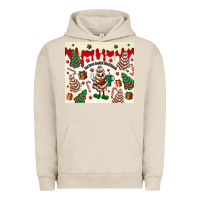 Pigment French Oak Boojee Christmas cake Urban Hoodie - MaliasSmallBusiness