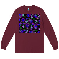 Burgundy halloween Long Sleeve Tee - texasbilliewilder