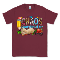 Burgundy chaos coordinator Classic Tee - Zillion Design Studio