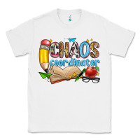White chaos coordinator Classic Tee - Zillion Design Studio