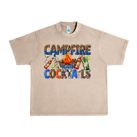 French Oak campfire and cocktails Urban Heavy Tee - texasbilliewilder
