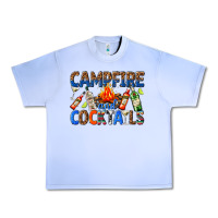 Grape Ice campfire and cocktails Urban Heavy Tee - texasbilliewilder