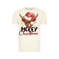 Mooey Christmas Vintage Tee | Teevron