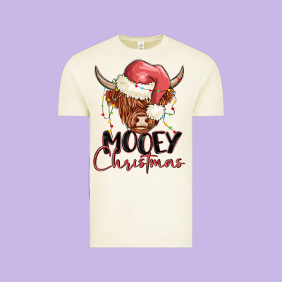 Vintage Tee mooey christmas