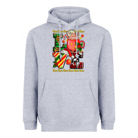 Heather Grey love with coffee cup and christmas lights Heavyweight Hoodie - AdoDesignShop