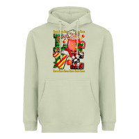 Matcha love with coffee cup and christmas lights Heavyweight Hoodie - AdoDesignShop