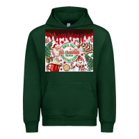 Forest Green christmas hot chocolate Urban Hoodie - MaliasSmallBusiness