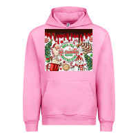 Fuchsia Pink christmas hot chocolate Urban Hoodie - MaliasSmallBusiness