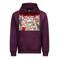 Mauve Wine christmas hot chocolate Urban Hoodie - MaliasSmallBusiness