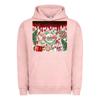 Pigment Salmon christmas hot chocolate Urban Hoodie - MaliasSmallBusiness