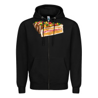Black chocolate christmas cake fa element Zipper Hoodie - FaDigitalArtStudio