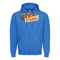 True Royal chocolate christmas cake fa element Zipper Hoodie - FaDigitalArtStudio
