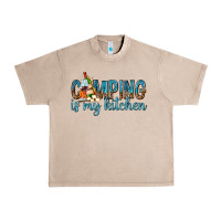 French Oak camping is my kitchen with wine Urban Heavy Tee - texasbilliewilder