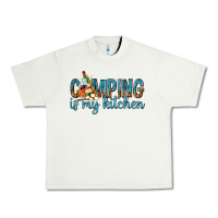 Pistachio camping is my kitchen with wine Urban Heavy Tee - texasbilliewilder