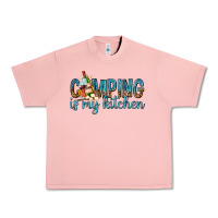 Salmon camping is my kitchen with wine Urban Heavy Tee - texasbilliewilder