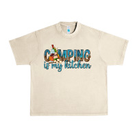 Sandshell camping is my kitchen with wine Urban Heavy Tee - texasbilliewilder