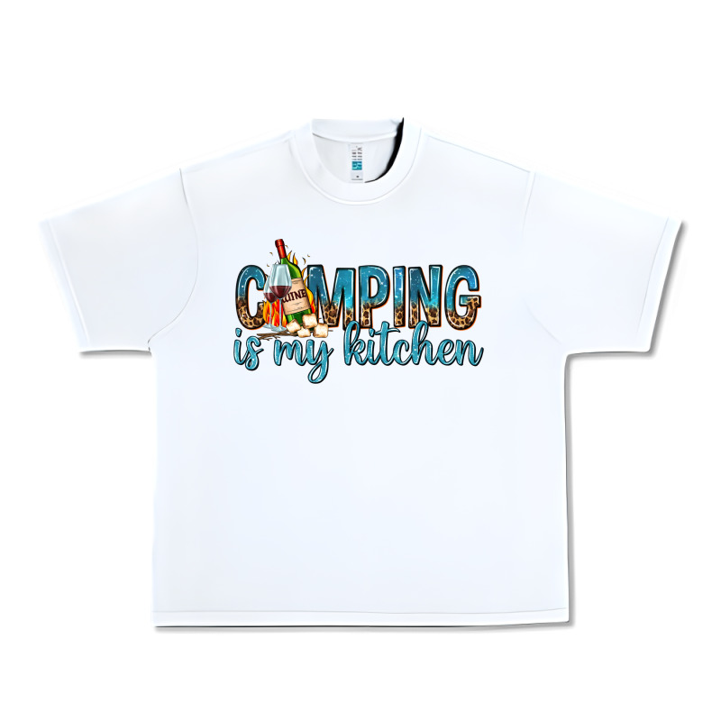 Camping Is My Kitchen With Wine Urban Heavy Tee by texasbilliewilder | Teevron