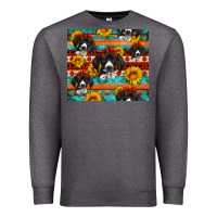 Charcoal Heather western german shorthaired pointer Premium Sweatshirt - Artiststas