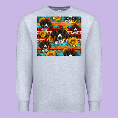 Western German Shorthaired Pointer Premium Sweatshirt Designed By Artiststas
