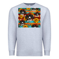 Heather Grey western german shorthaired pointer Premium Sweatshirt - Artiststas