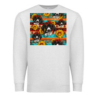 Oatmeal Heather western german shorthaired pointer Premium Sweatshirt - Artiststas