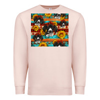 Pale Pink western german shorthaired pointer Premium Sweatshirt - Artiststas