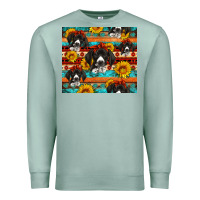 Seafoam western german shorthaired pointer Premium Sweatshirt - Artiststas
