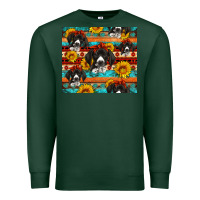 Sports Green western german shorthaired pointer Premium Sweatshirt - Artiststas
