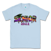 Dusty Blue senior 2022 halloween Classic Tee - RanaPortraitStore