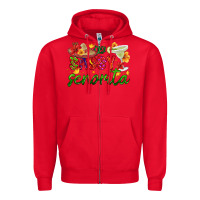Red sassy senorita Zipper Hoodie - HRA Design Shop