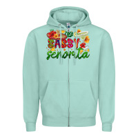 Seafoam sassy senorita Zipper Hoodie - HRA Design Shop