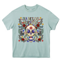 Arona dia de los muertos Heavy Core Tee - CowhideDigitalArt