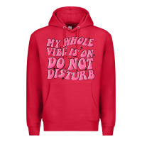 Cardinal my whole vibes on do not disturb Premium Hoodie - MaliasSmallBusiness