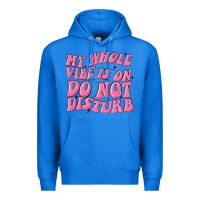 True Royal my whole vibes on do not disturb Premium Hoodie - MaliasSmallBusiness