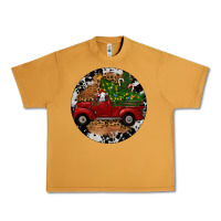 Farm Truck Christmas Urban Heavy Tee | Teevron