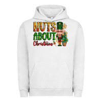 Pigment Lunar Rock Nuts about Christmas Nutcracker Urban Hoodie - NancyCooperArtShop