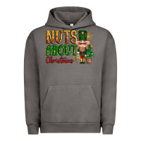 Pigment Tornado Nuts about Christmas Nutcracker Urban Hoodie - NancyCooperArtShop