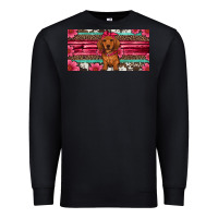 Black dachshund puppy license plate Premium Sweatshirt - Artiststas