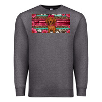 Charcoal Heather dachshund puppy license plate Premium Sweatshirt - Artiststas